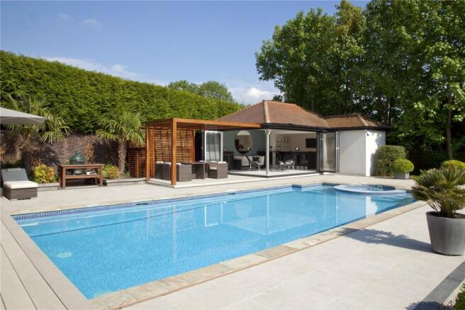 Pool and Pool House