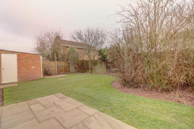 Rear garden