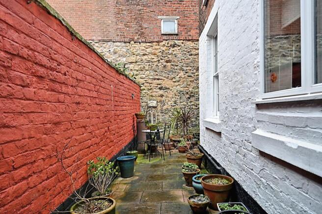 Rear Courtyard