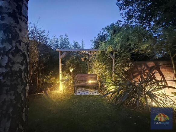 Night time Back Garden