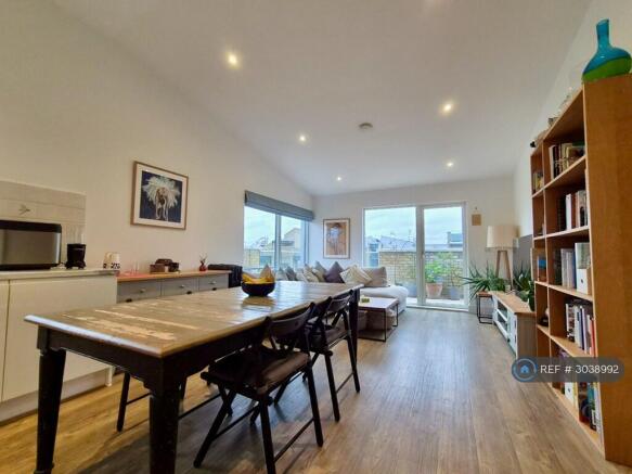 Kitchen, Dining, And Living