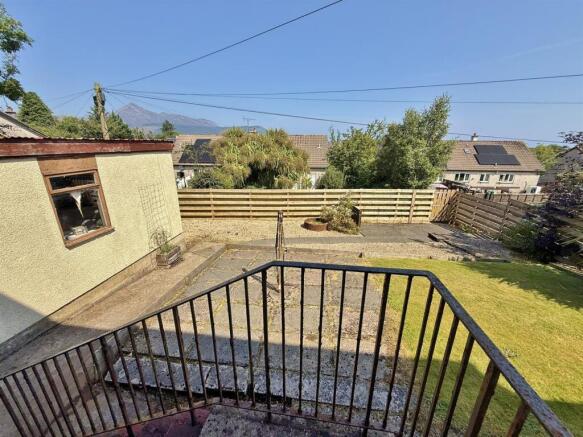 15 Brathwic Terrace rear gardens