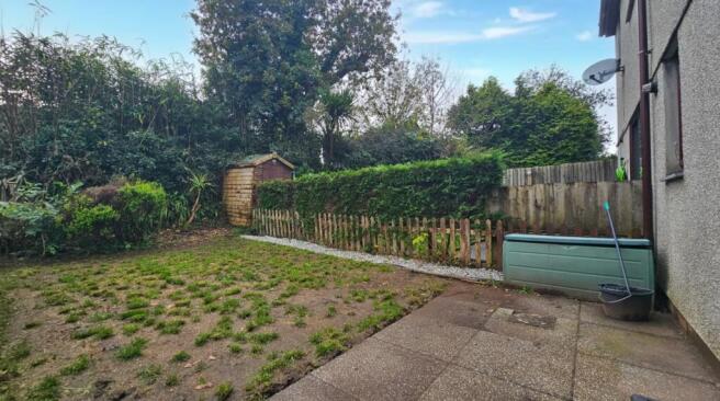 Rear garden
