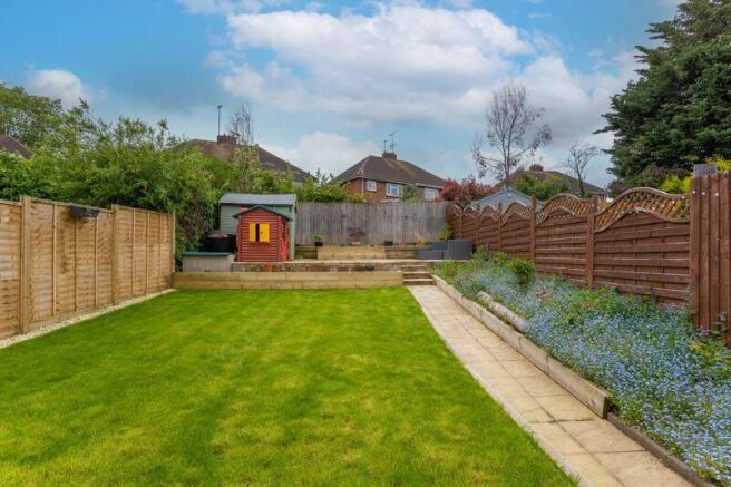 Rear garden