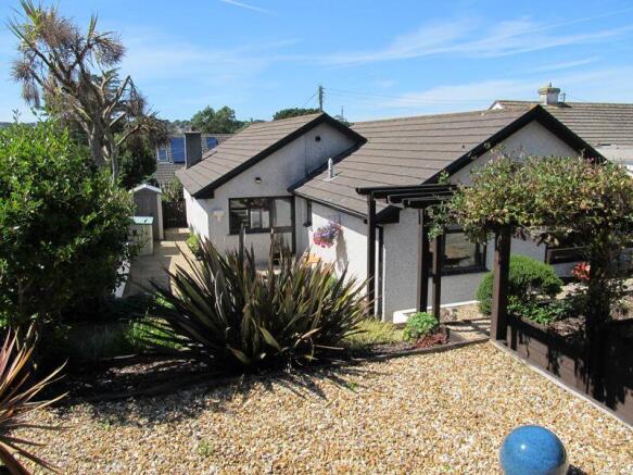 rear elevation and garden