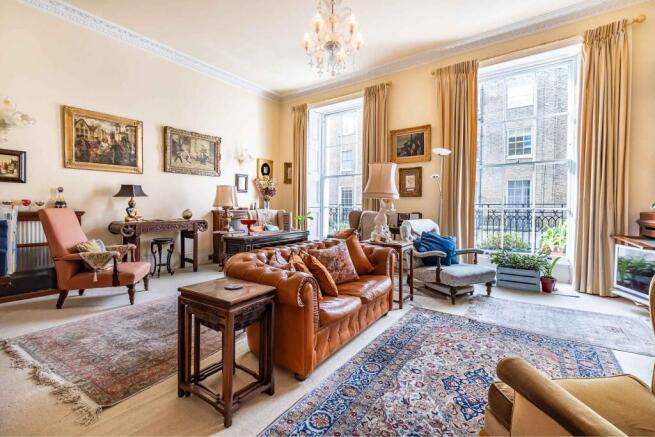 First Floor Reception Room High Ceilings and Dual Aspect