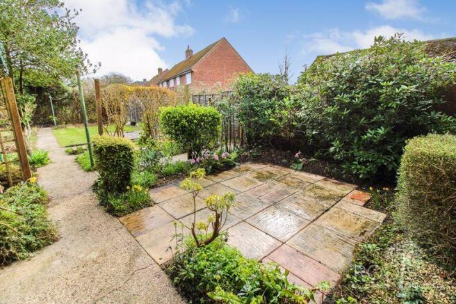 Rear patio