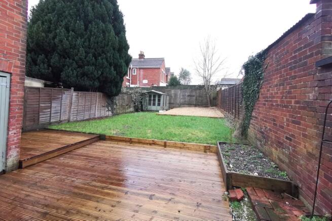 Rear garden