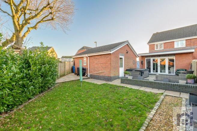 Rear garden