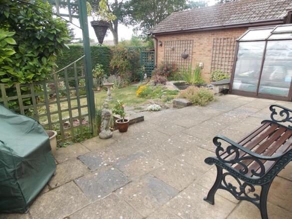 Rear garden