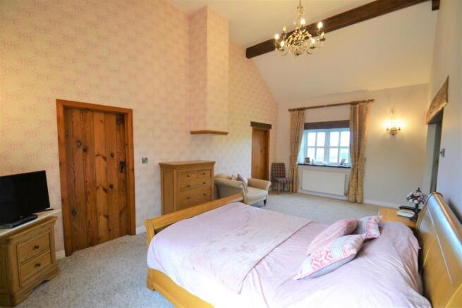 Master bedroom suite