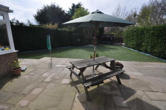 Rear garden