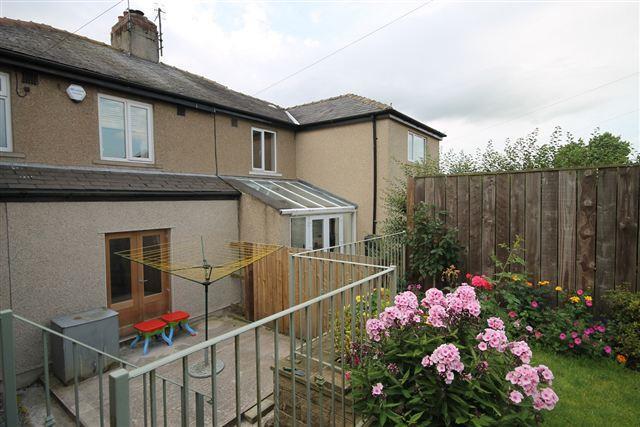 Rear of property