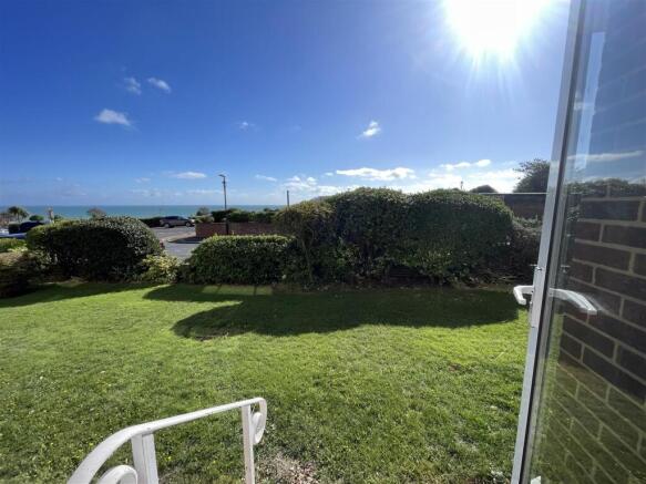 Lounge door to garden and view