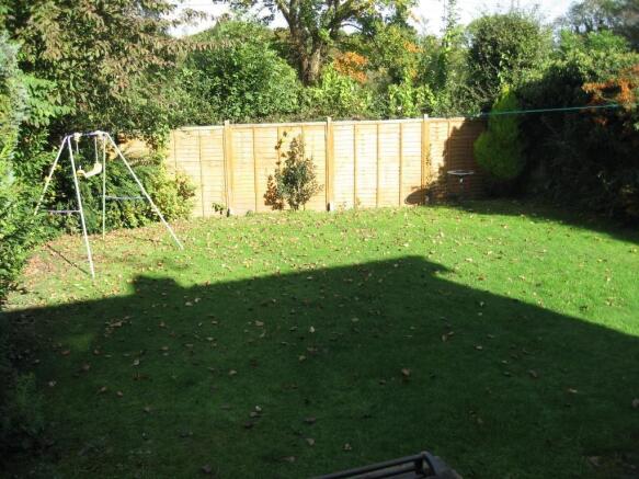 Rear garden