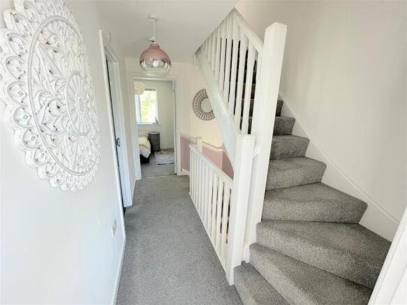 Stairs to second floor