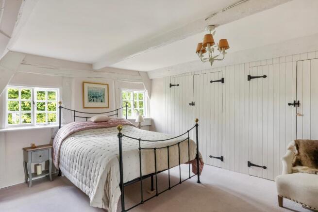Bedroom 1 with built-in wardrobes