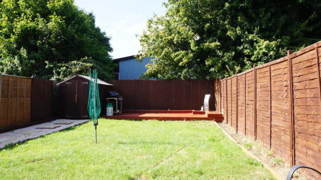 Rear garden