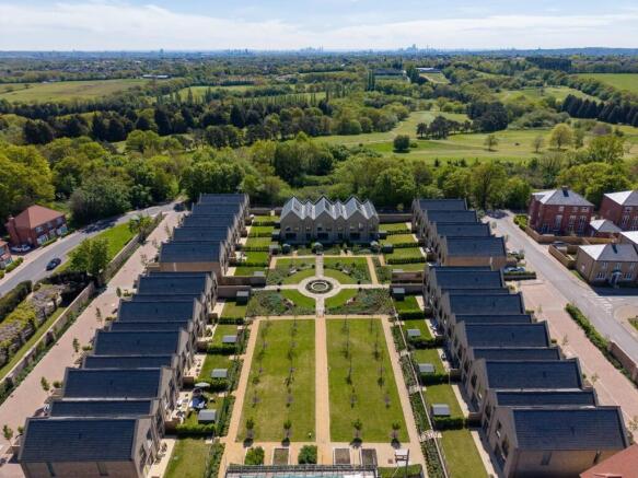 Walled Garden Aerial