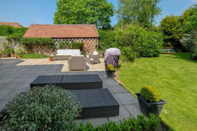 Rear garden