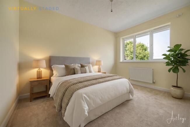 Bedroom 1 Virtually furnished