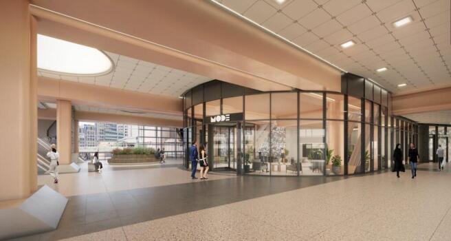 New Highwalk Level Reception (CGI)