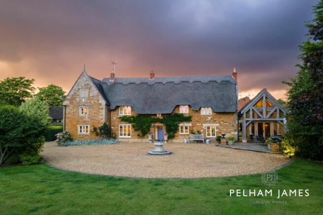 Banbury House, Great Easton by Twilight