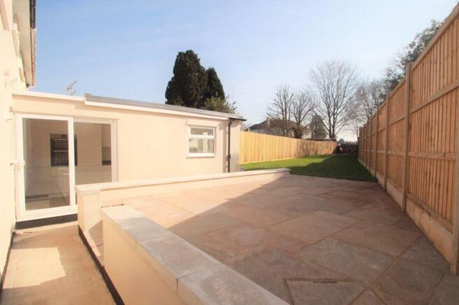 Rear garden