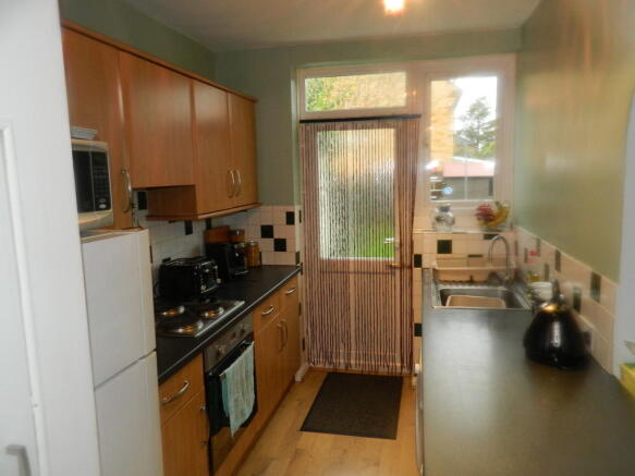 modern fitted kitchen