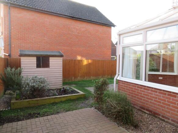 Rear garden