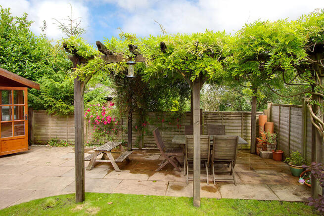 Pergola and terrace