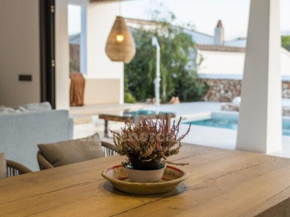 Detail Living room Villa Arenal d'en Castell