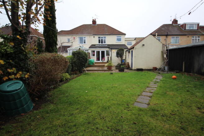 Rear garden