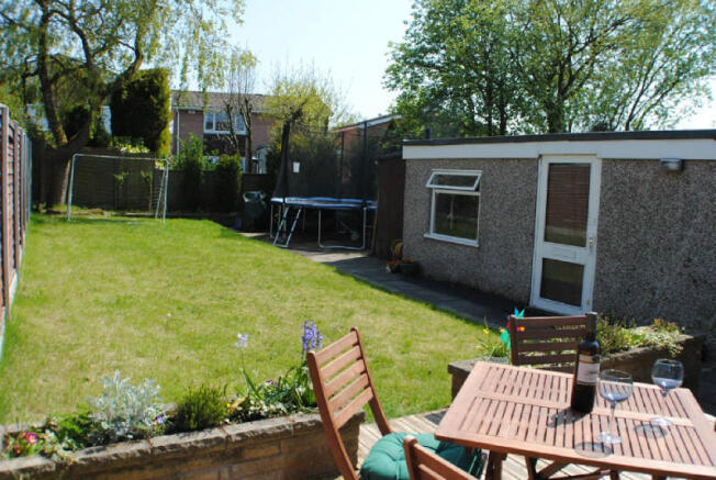 Barbecue Area and Garage