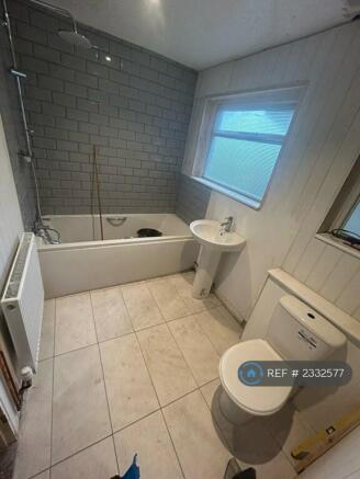 Bathroom- Not Finished. 
