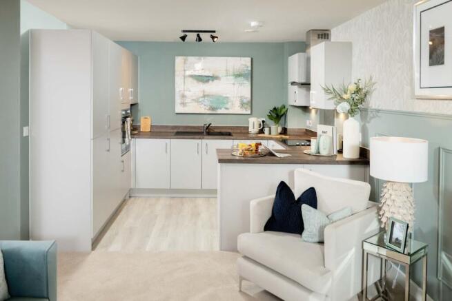 Show home kitchen