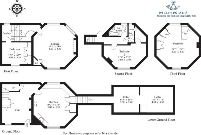 Tower House Floor Plan