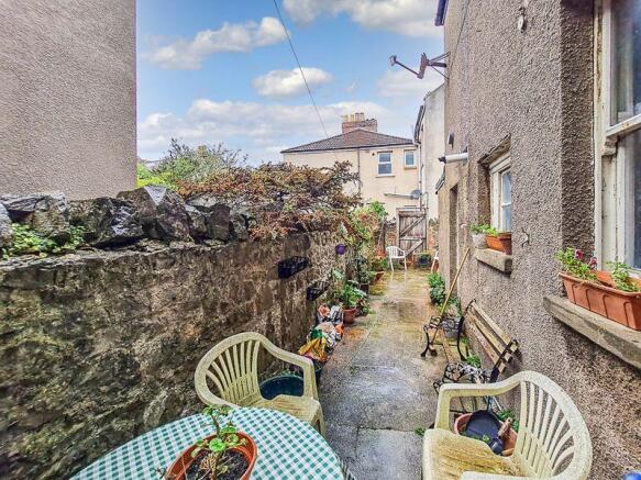 Rear garden
