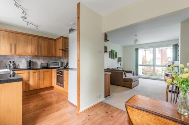 Kitchen through t...