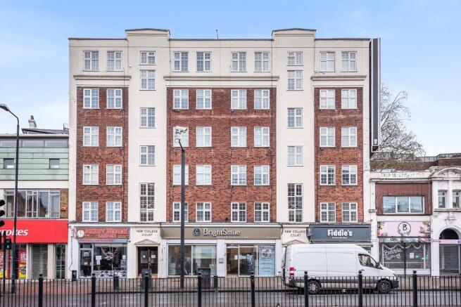 External View of Apartment Building