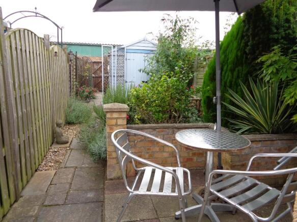 Rear garden