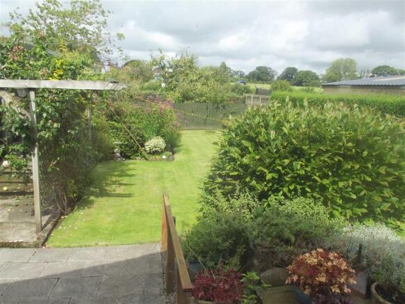 Rear garden