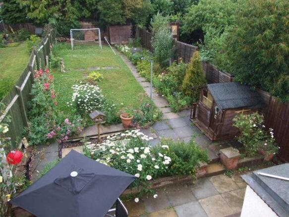 Rear garden