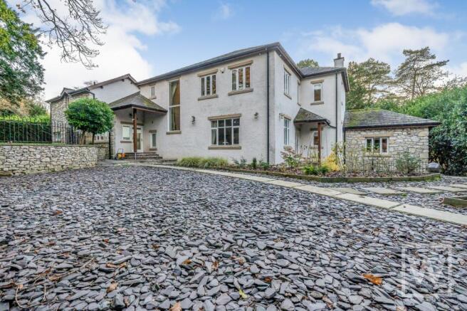 Rear of property