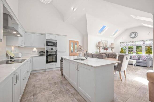 Open Plan Kitchen Dining Family Room