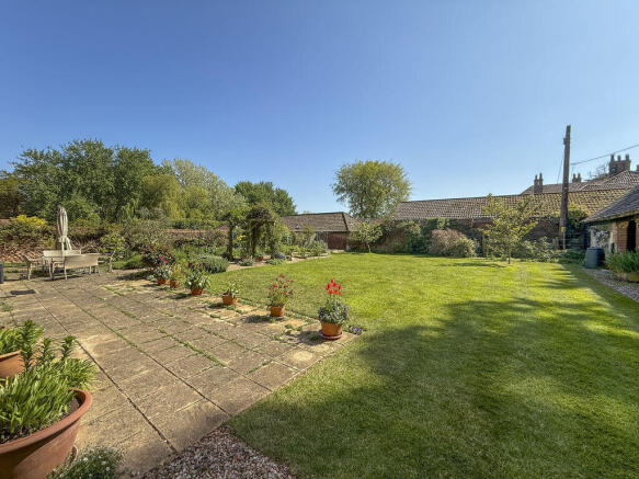 Rear garden