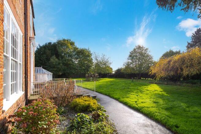 Rear gardens