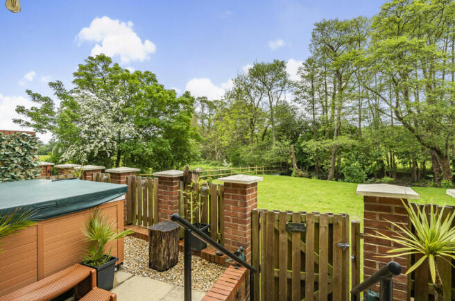 Rear Patio Area