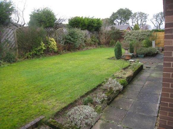 Rear garden