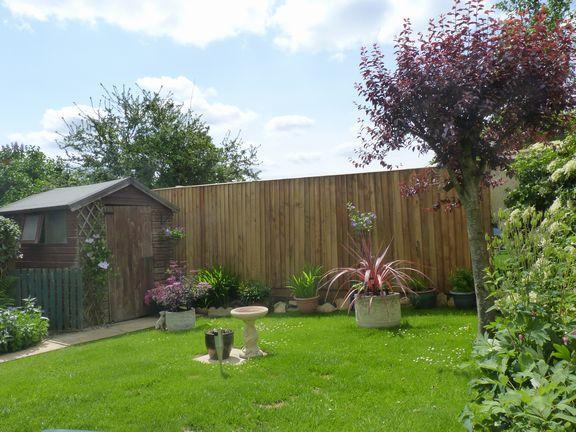 rear garden..